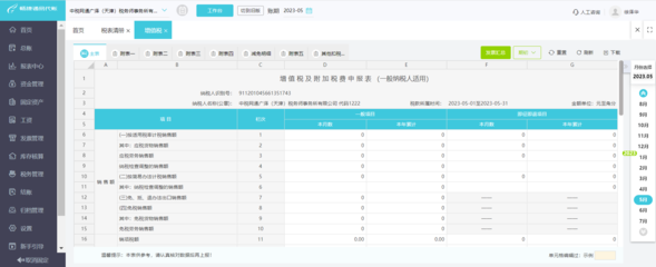 财务软件资产负债表